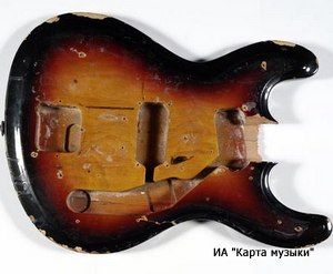 Разбитая гитара Курта Кобейна