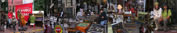 Блошиный рынок Сан Тельмо (Буэнос-Айрес, Аргентина)