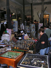 Фотографии блошиного рынка при Сан Тельмо, Буэнос-Айрес